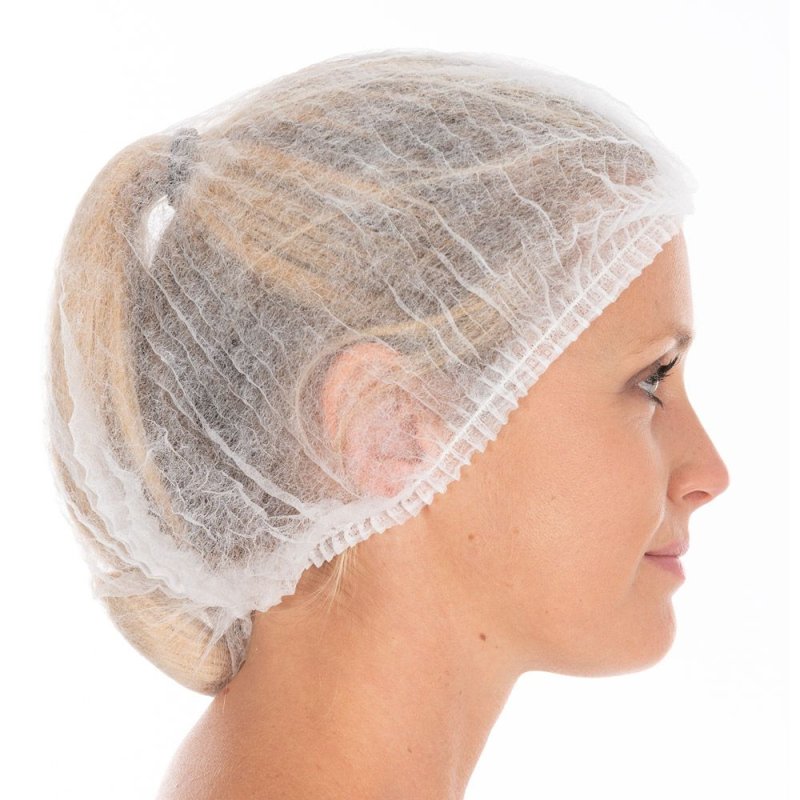 HYGONORM filets à cheveux Eco, blanc, diamètre 500 mm, 100 pièces