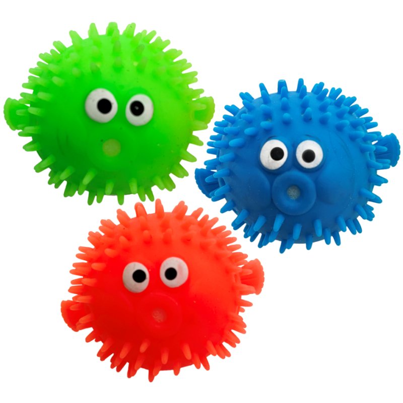 SCHILDKRÖT water game Water Squeezies, pufferfish, colourful, 3 pieces
