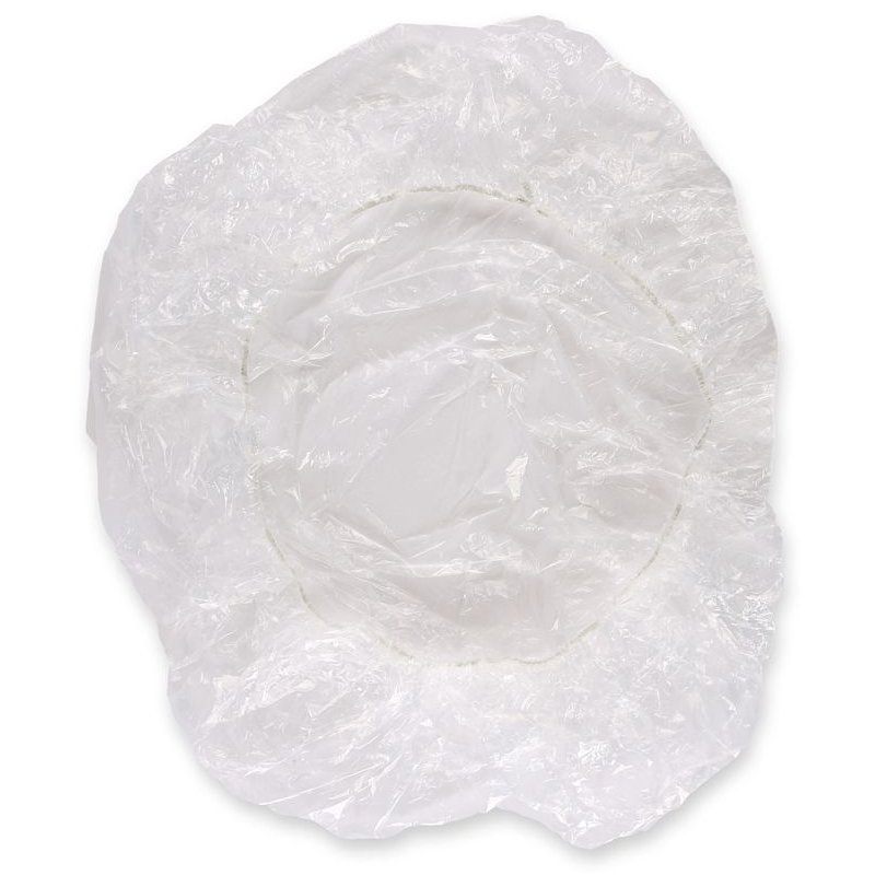 HYGOSTAR housse de protection polyéthylène, transparent, 750×700 mm, 50 pièces