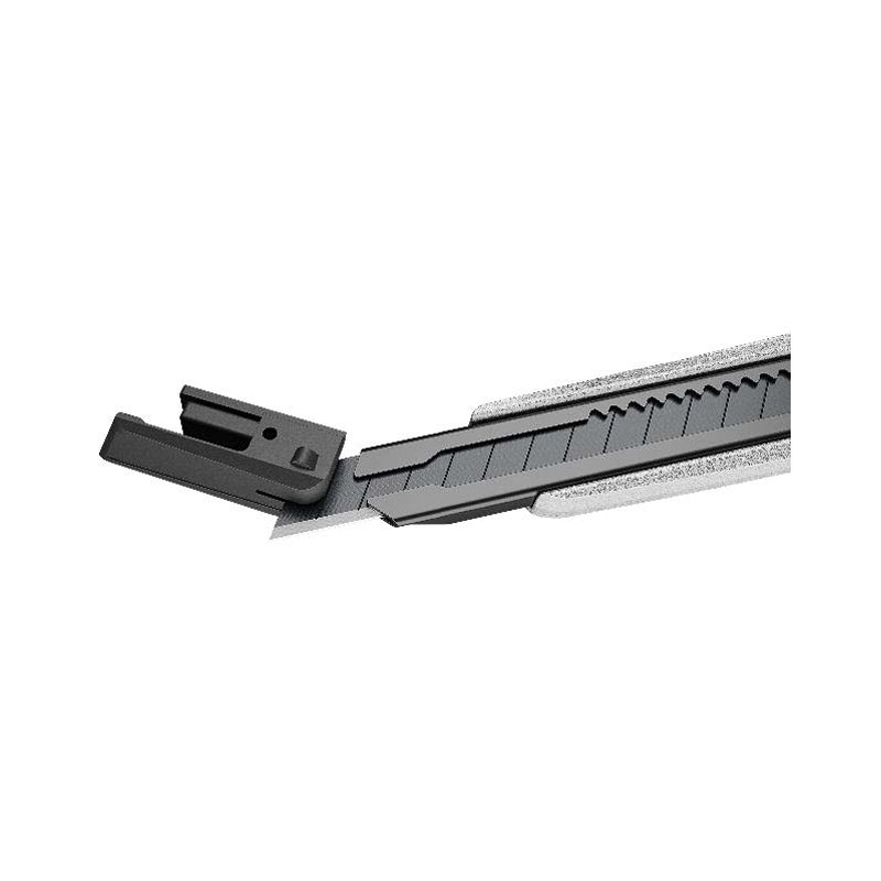 Hansa cutter HP-100.9, aluminium behuizing, zilver/antraciet, 9 mm