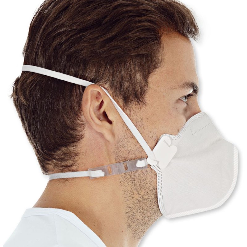 HYGOSTAR masque FFP3 NR, pliable verticalement, sans soupape respiratoire, 10 pièces