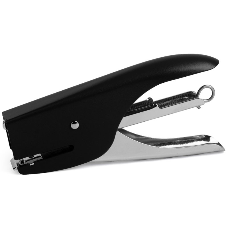 Pavo stapler, black/silver, 16 sheet capacity, 32 mm throat depth