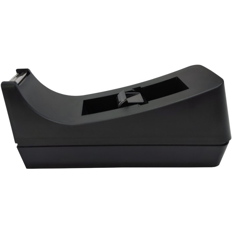 Pavo dévidoir à ruban adhésif, noir, plastique, 19 mm de largeur