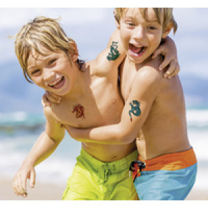 AVERY Zweckform kindertattoos elfjes en eenhoorns, verwijderbaar met olie, 11 stuks