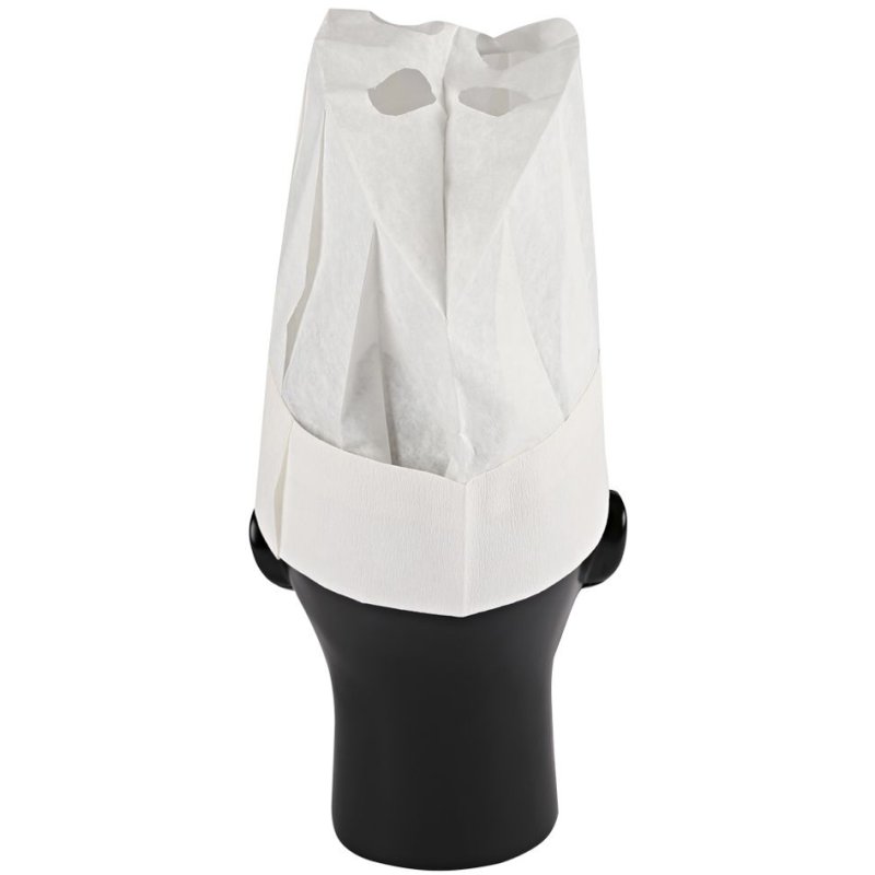 HYGOSTAR Kochmütze, white, 10 pieces