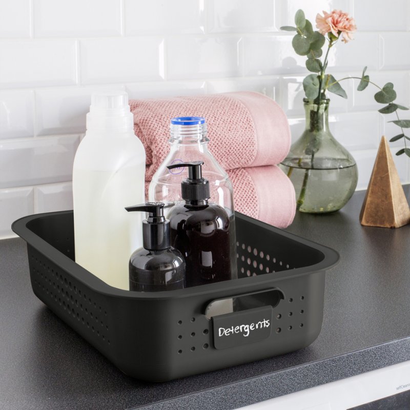 smartstore couvercle intelligent boîte de rangement, matériau recyclé, anthracite, 280×380×10 mm