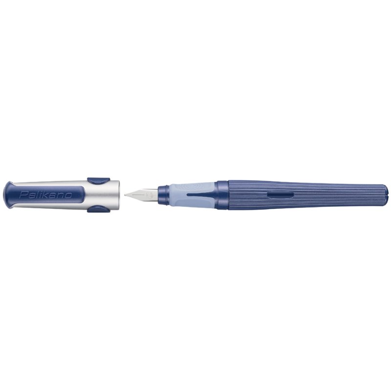 Pelikan stylo Pelikano Structure P480M, bleu, pointe M