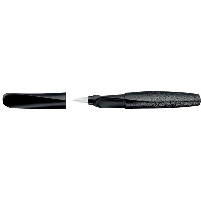 Pelikan fountain pen Twist Structure, black, nib M, ergonomic