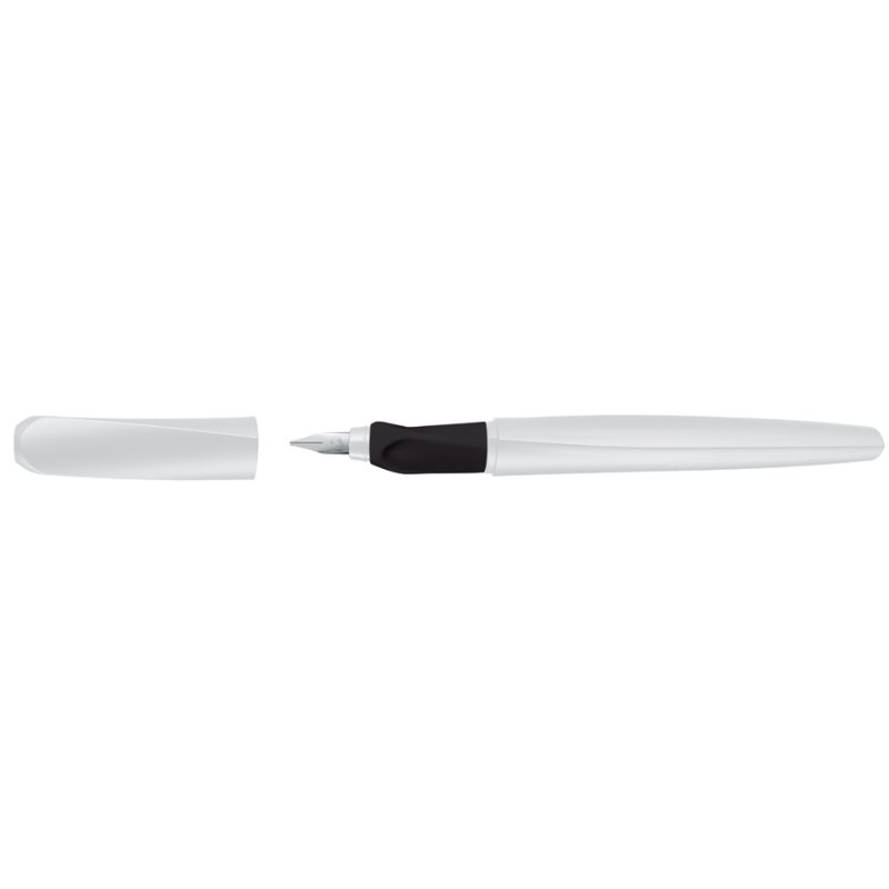 Pelikan stylo plume calligraphie Twist Calligraphy, blanc, 1,5 mm
