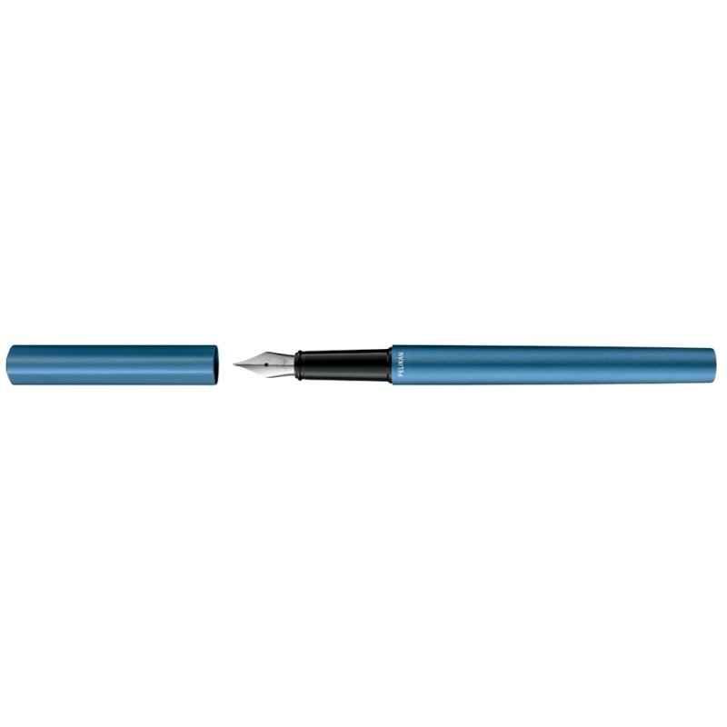 Pelikan stylo-plume Ineo Elements Green Oasis, pointe moyenne, boîtier métallique
