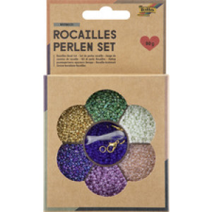folia kralenset Zeemeermin, 90 g kralen, 5 mm diameter, nikkelvrij