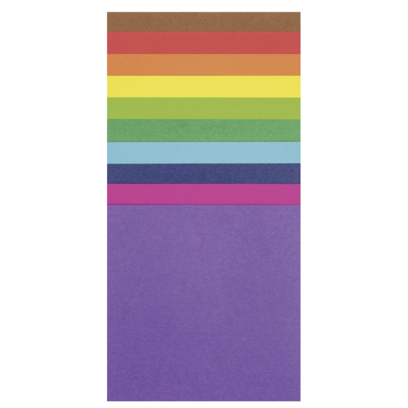 folia Origami vouwpapier Premium Basic, 100×100 mm, gesorteerd, 100 vel