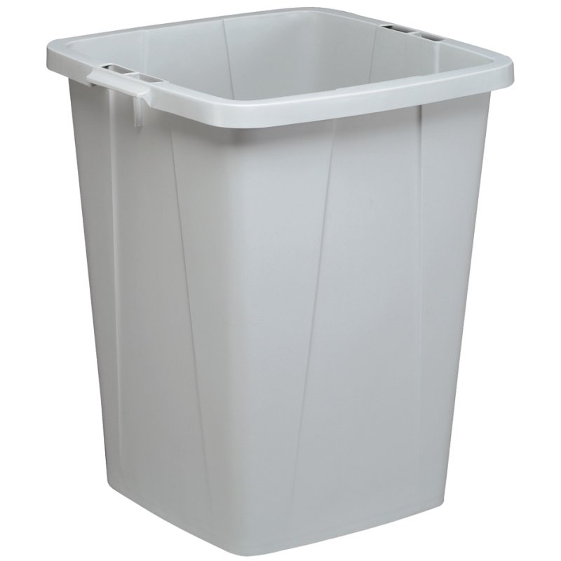 DURABLE couvercle ECO pour DURABIN 90, carré, gris