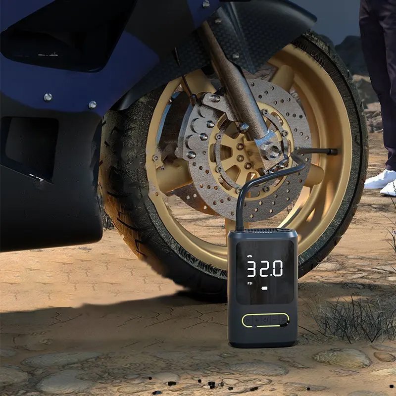 IWH Mini compresseur d'air avec batterie, portable, sans fil, 10 bar