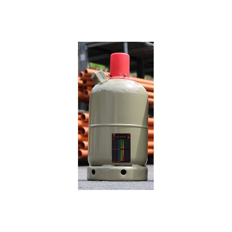 IWH indicateur de niveau de gaz propane bouteilles de gaz, magnétique, réutilisable