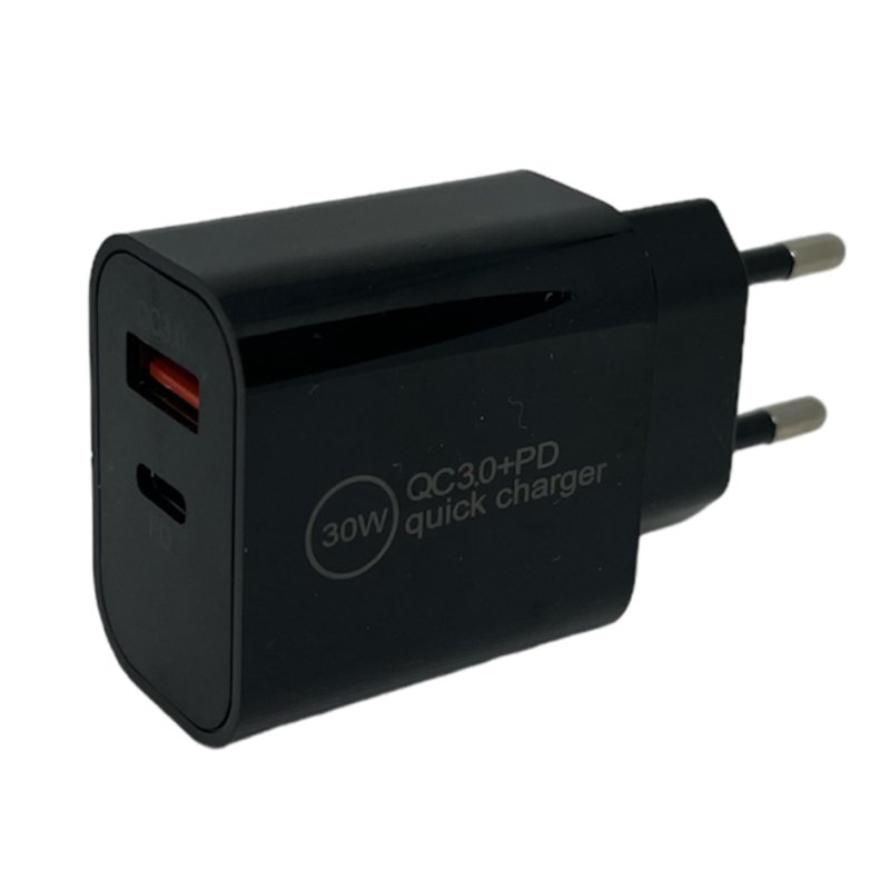 IWH Chargeur USB-A, blanc, 30W, Quick Charge