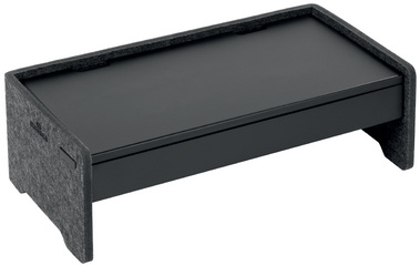 DURABLE lade voor monitorstandaard EFFECT, zwart, metaal, 468×221×53 mm