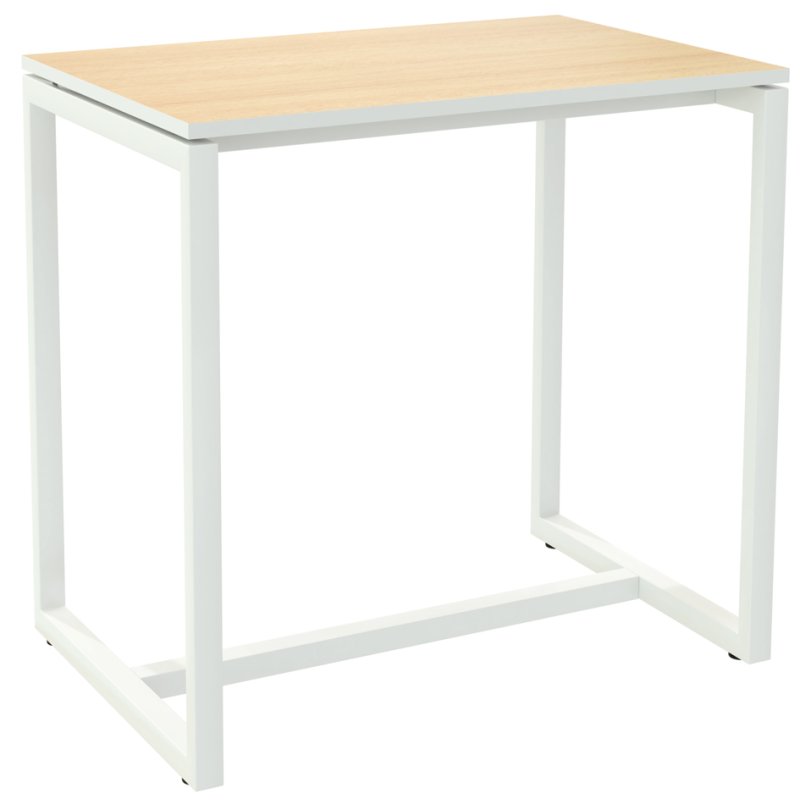 PAPERFLOW Bureau debout easyDesk, 1140×750 mm, hêtre, hauteur 1100 mm