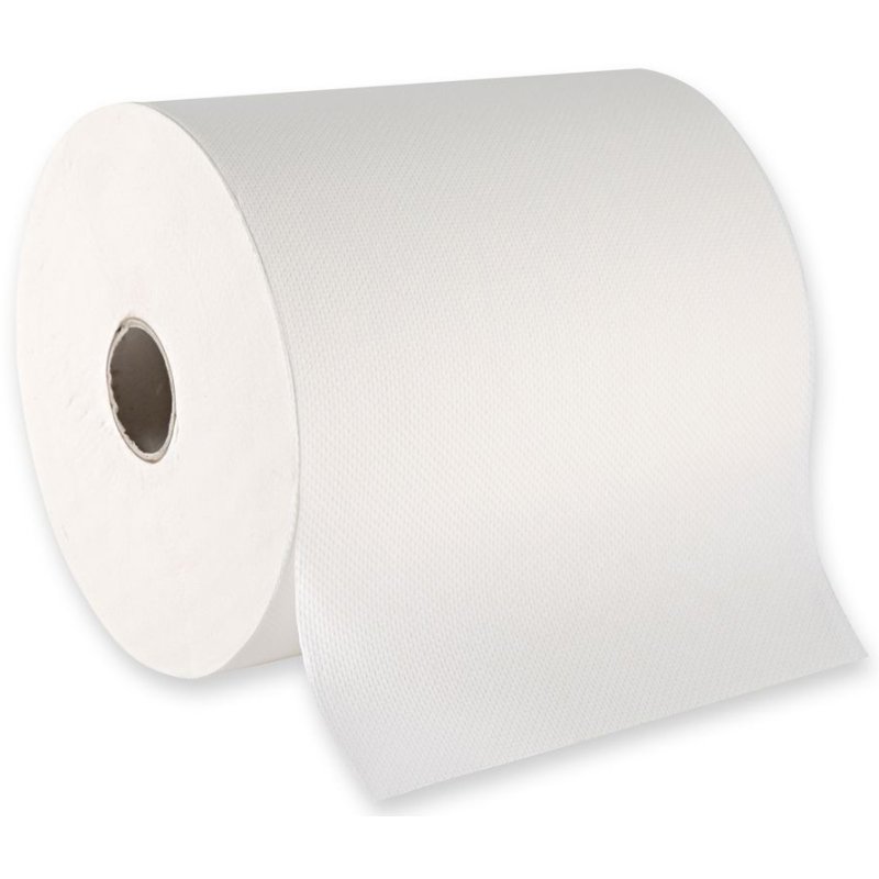HYGOCLEAN rouleau d'essuie-mains 2 plis, blanc brillant, 130 m × 200 mm, 6 pièces