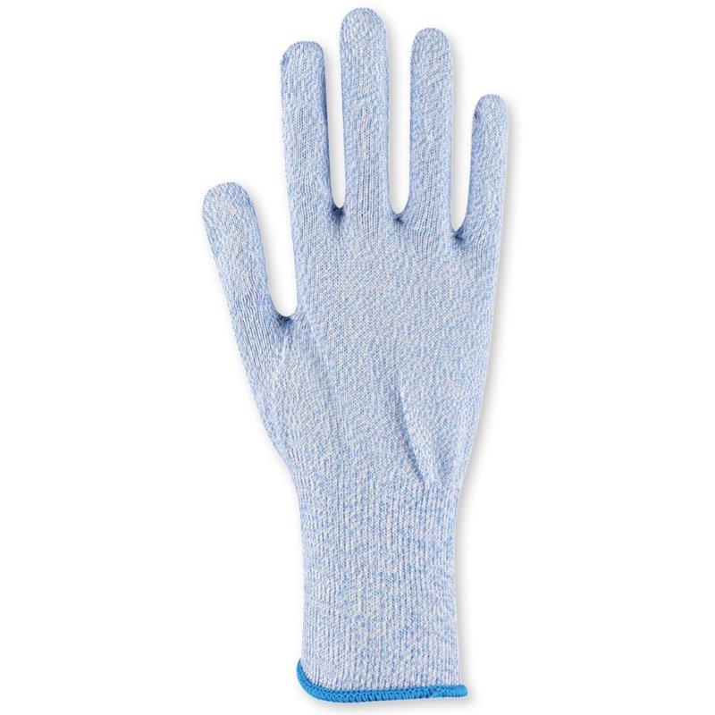 HYGOSTAR gant anti-coupure Cut Allfood Glass Sensitive, bleu, L, classe de coupure 5