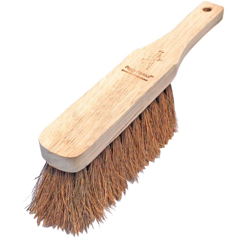 Peggy Perfect bouwplaatshandborstel, naturel, hout, kokos-mix borstels