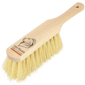LEO MAIER handbezem, hout, fiberborstels, 30 cm