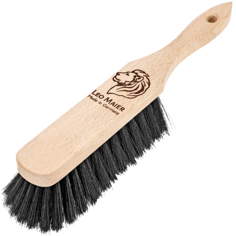 LEO MAIER handveger, hout naturel, PET-borstel, 285 mm