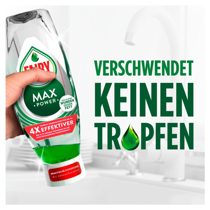 FAIRY liquide vaisselle Max Power Original, 545 ml