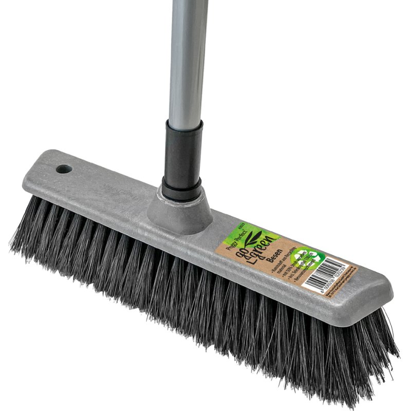 Peggy Perfect balai avec manche GoGreen, plastique, télescopique, 280 mm
