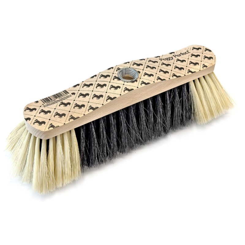 Peggy Perfect bezem, ongelakt hout, natuurhaar borstels, 280 mm
