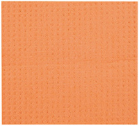 HYGOCLEAN sponsdoekjes, 200 × 180 mm, oranje, 10 stuks