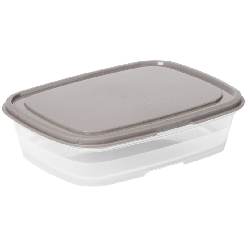 smartstore Boîte de conservation, 1,6 litre, gris/transparent, 250×170×65 mm