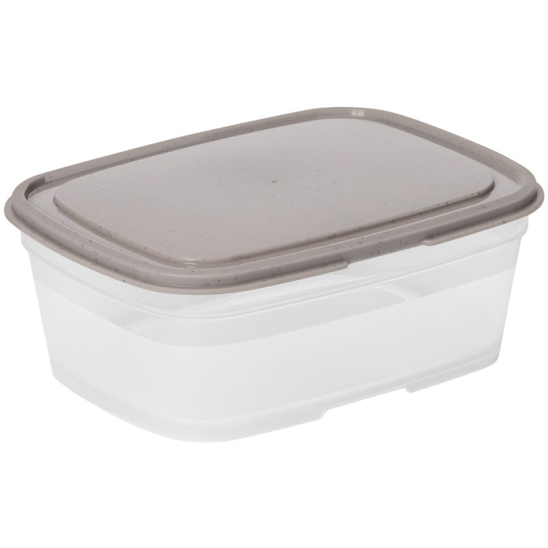 smartstore Boîte de conservation, 1,6 litre, gris/transparent, 250×170×65 mm