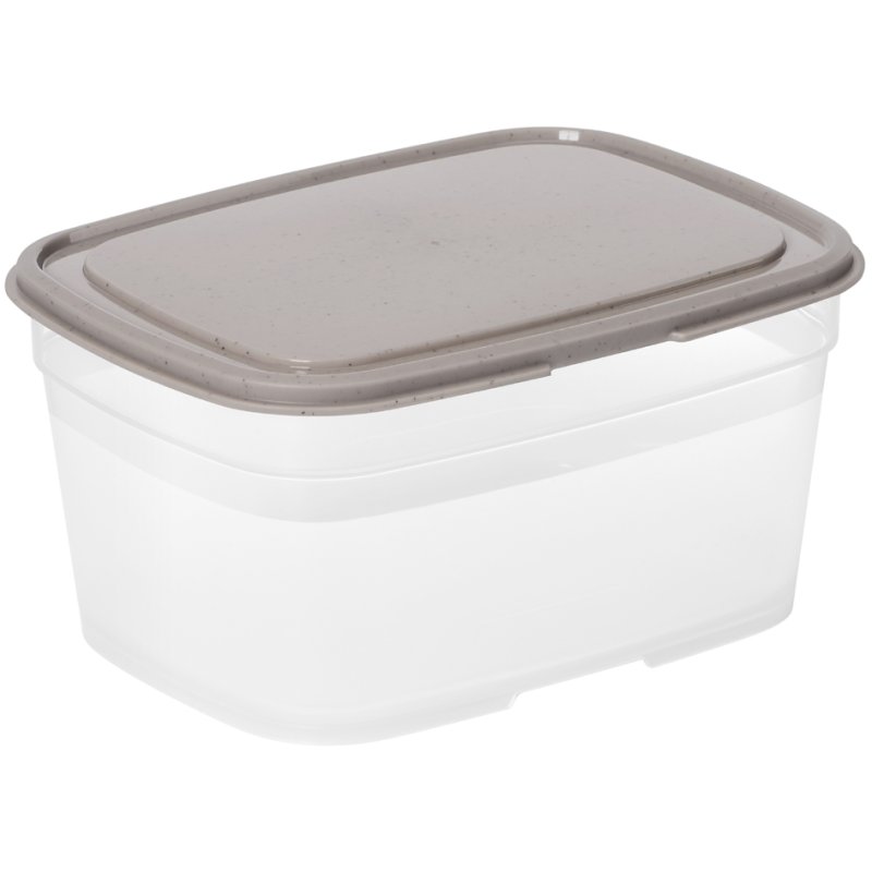 smartstore Boîte de conservation, 1,6 litre, gris/transparent, 250×170×65 mm