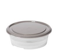 smartstore vershouddoos rond, 0,3 L, grijs/transparant, 120 mm
