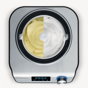 SEVERIN ijsmachine 2-in-1 EZ 7407, zwart, 1,2 liter, compressor