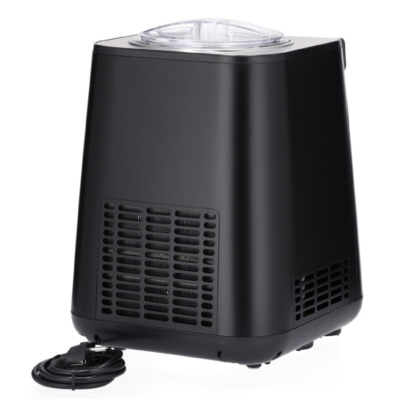 SEVERIN ijsmachine 2-in-1 EZ 7407, zwart, 1,2 liter, compressor