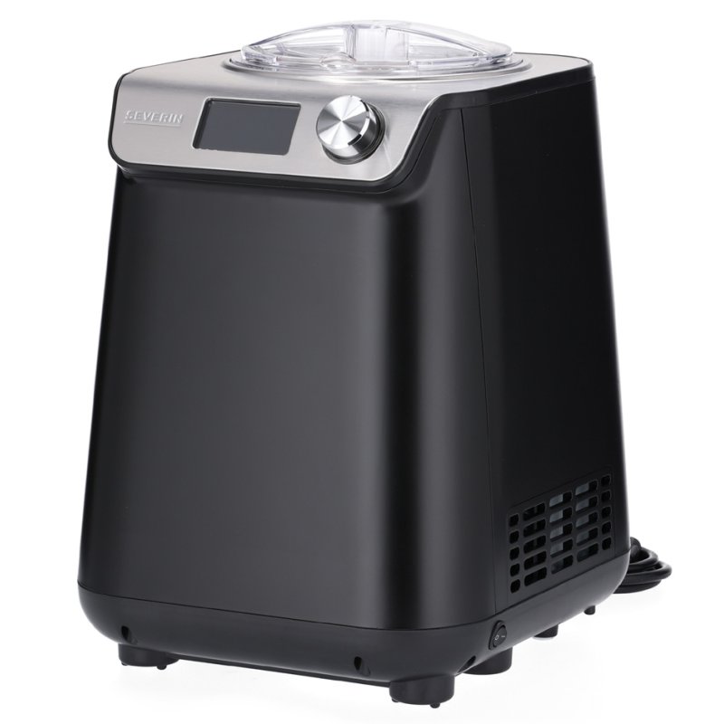 SEVERIN ijsmachine 2-in-1 EZ 7407, zwart, 1,2 liter, compressor
