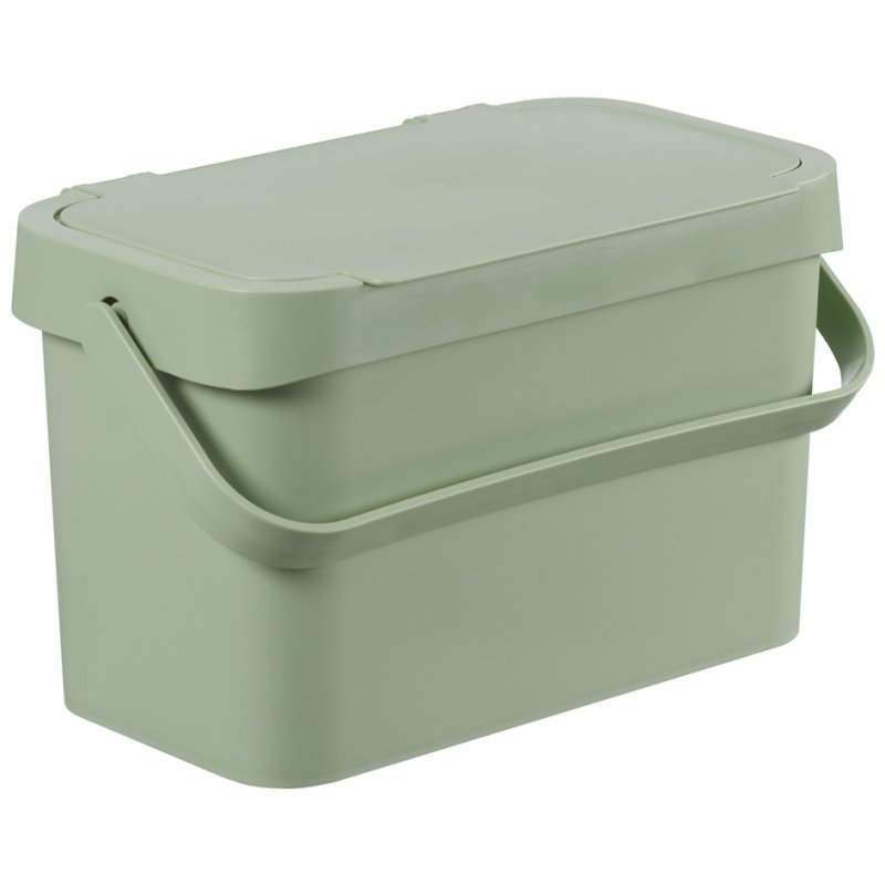 smartstore bio-poubelle Collect Biowaste, 5 litres, blanc, plastique recyclé