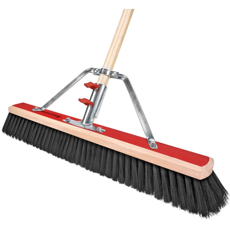 Peggy Perfect balai avec manche Bulldozer, 60 cm, mélange de poils 2-zones