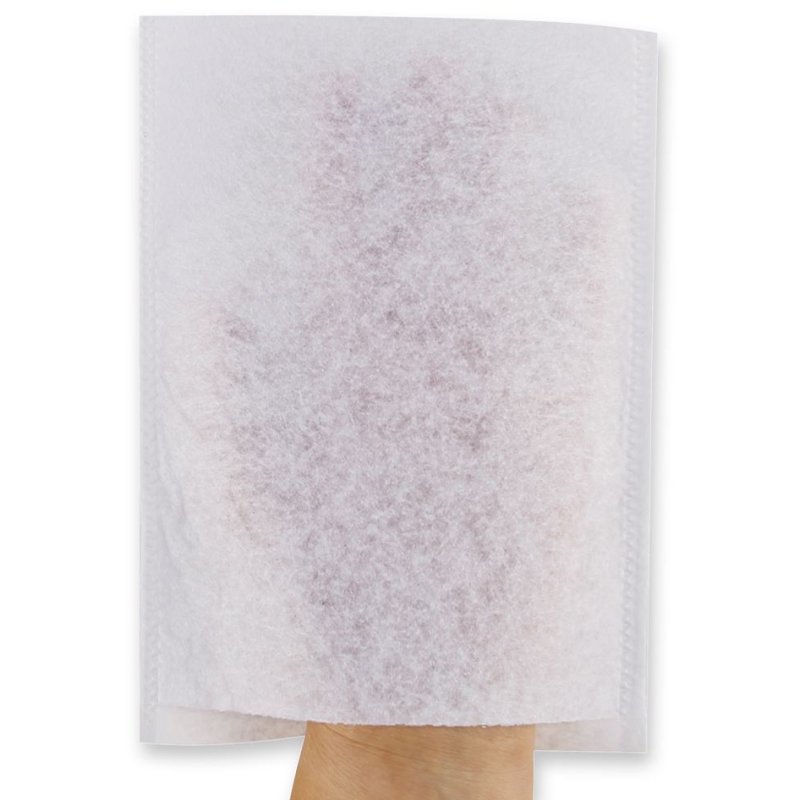 HYGONORM gants de toilette light, molleton non-tissé, blanc, 50 pièces