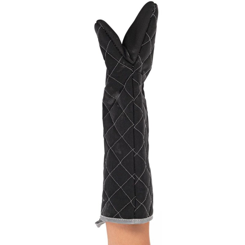 HYGOSTAR gant résistant à la chaleur Flamestar, noir, jusqu'à 250°C, 440 mm