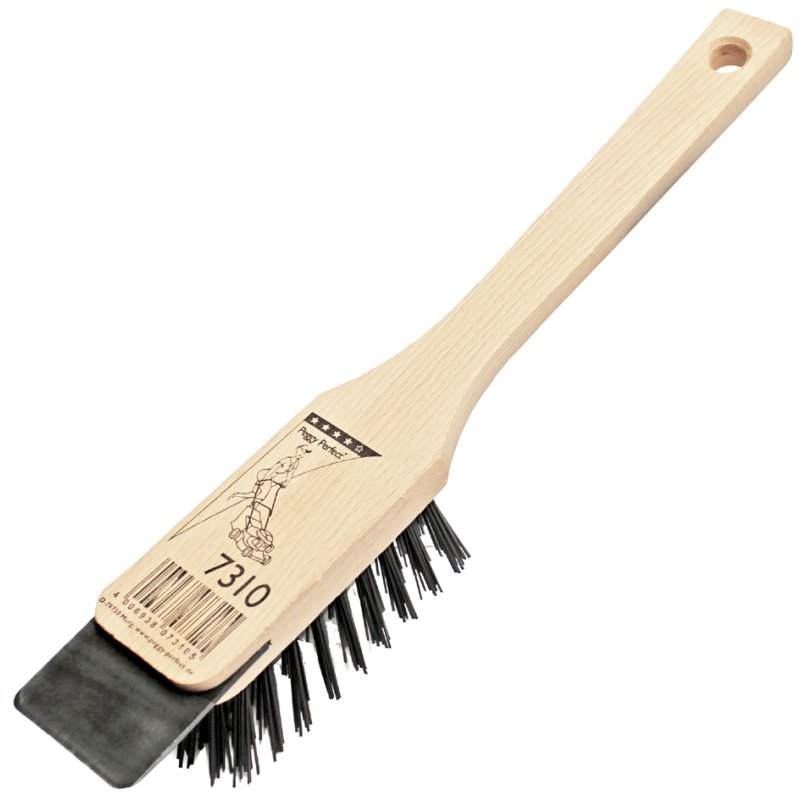 Peggy Perfect brosse de nettoyage tondeuse, bois, brosse synthétique, 330 mm