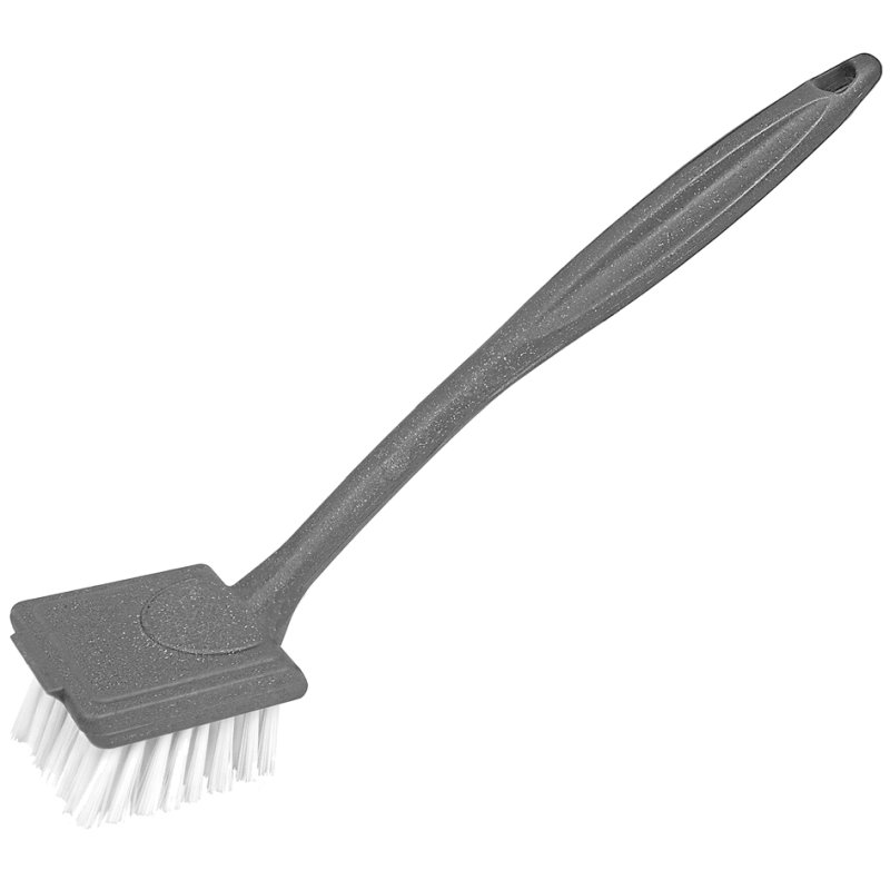 Peggy Perfect brosse à vaisselle GoGreen carrée, 280 mm, brosses blanches, plastique recyclé
