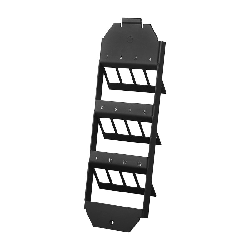 LogiLink floor box holder, 12-way, black, Keystone