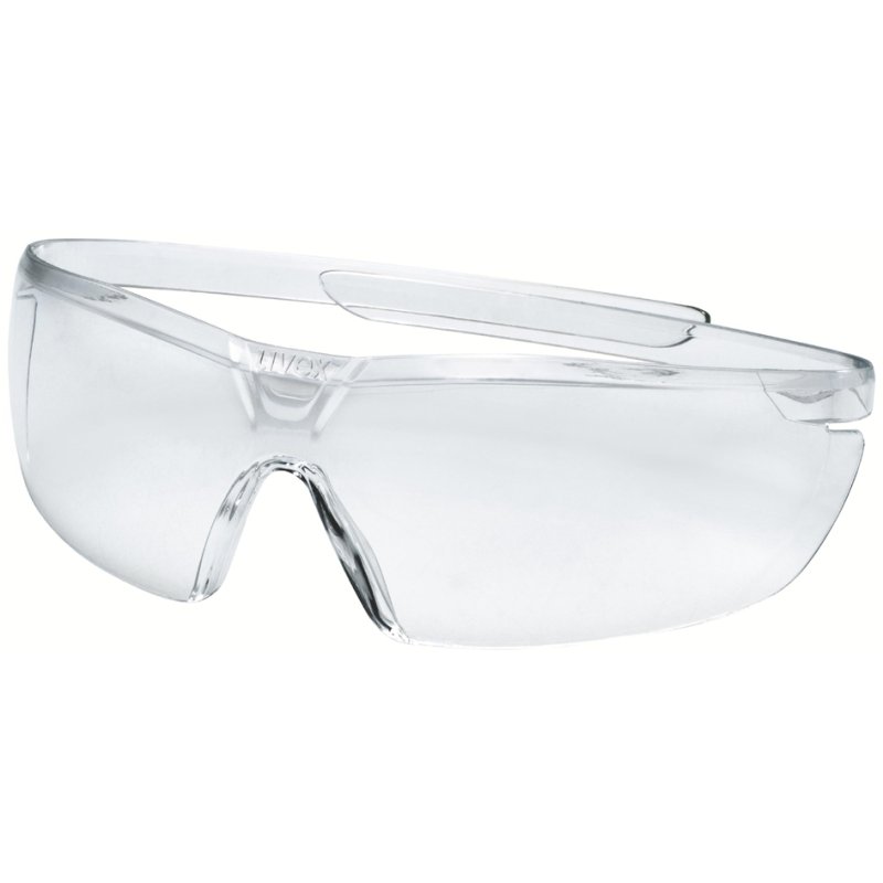 uvex lunettes de sécurité pure-fit, verres clairs, sans monture, 19 g