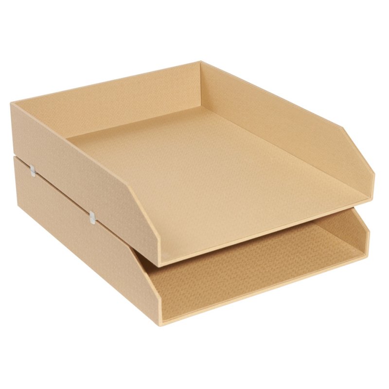EXACOMPTA bacs à documents set Office by Me A4+, beige, 2 pièces