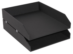 EXACOMPTA brievenbakken set Office by Me, A4+, blauwgroen, 2 stuks