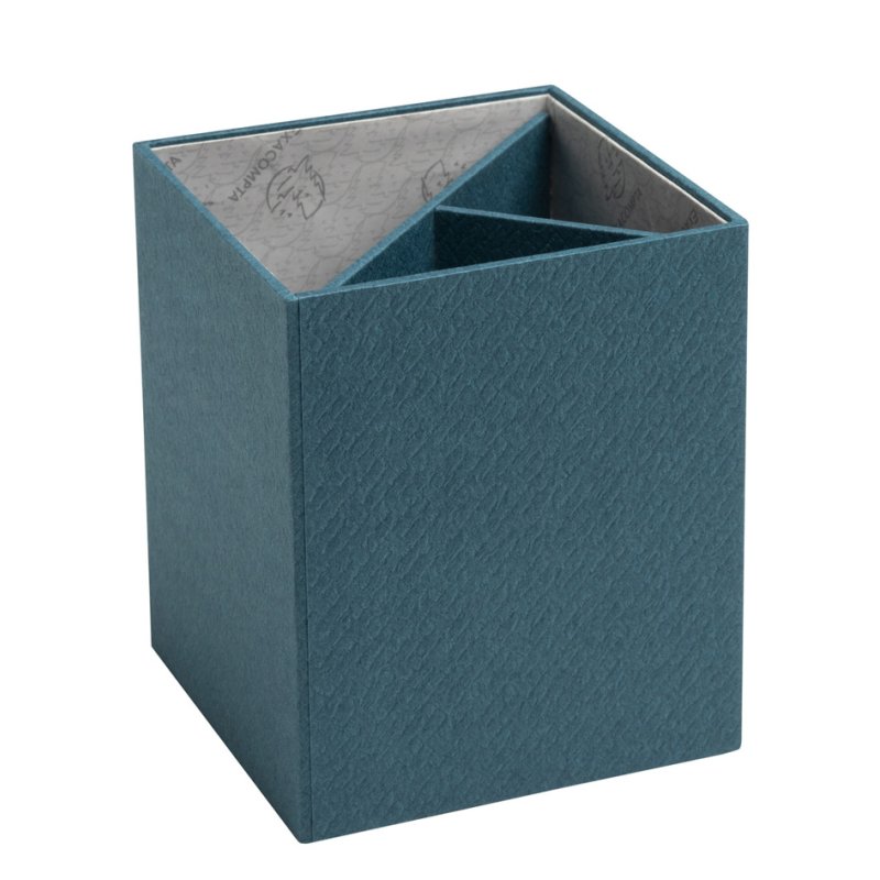 EXACOMPTA porte-stylos Office by Me, 3 compartiments, beige, 90×90×107 mm