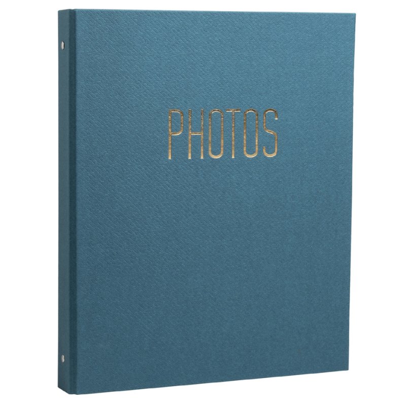 EXACOMPTA album photo Office by Me, 260×320 mm, beige, mécanisme 4 anneaux